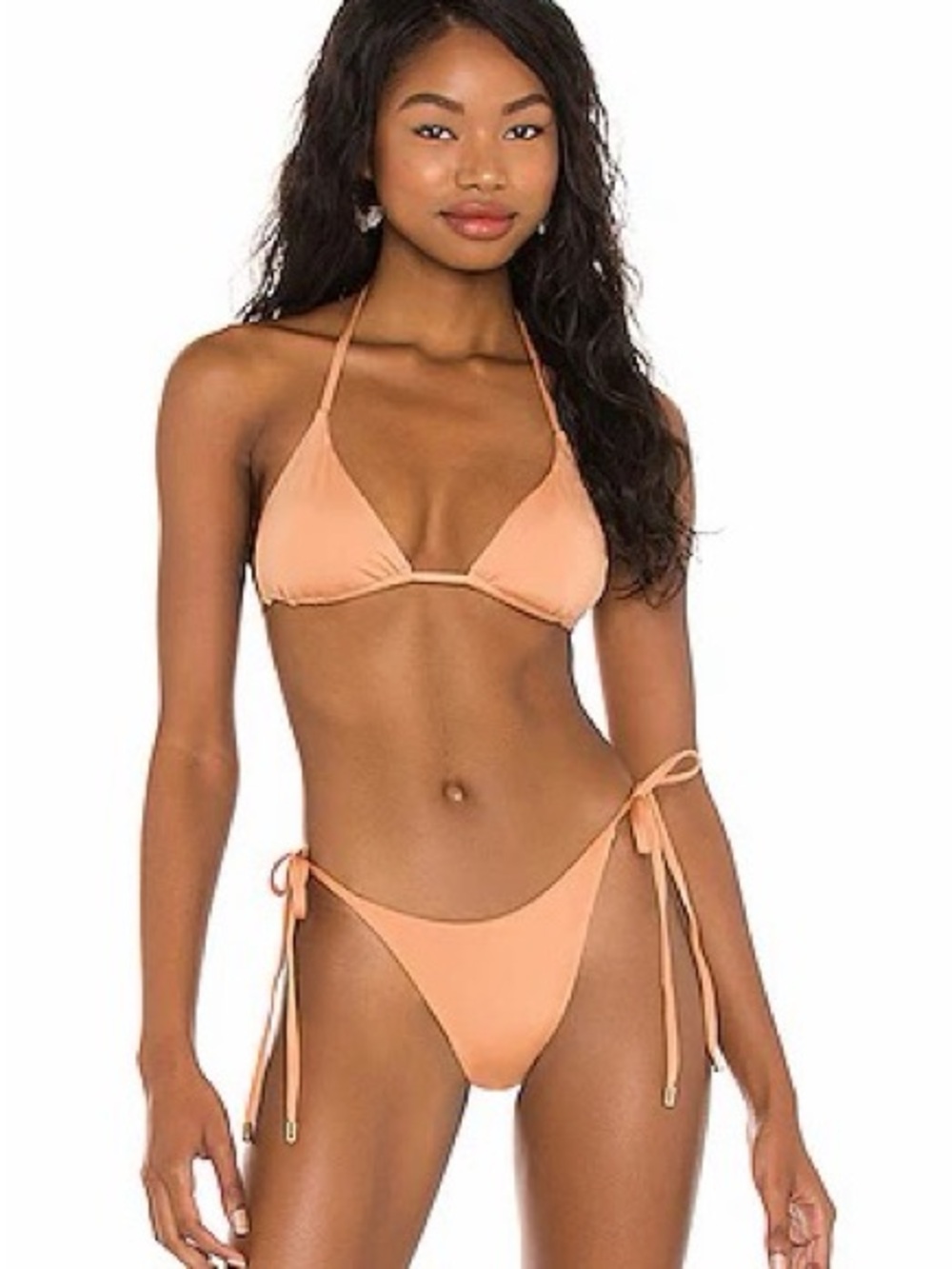 Monday Swimwear Sand Palma Top & Bottom Bikini Set